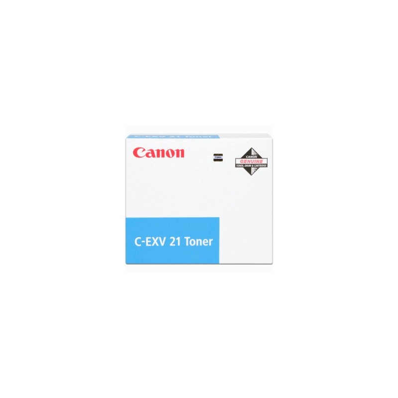 CANON TONER CIANO C-EXV21C 0453B002 14000 COPIE ORIGINALE