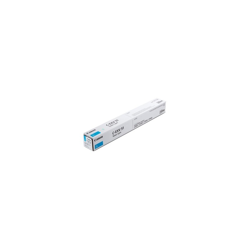 CANON TONER CIANO C-EXV51C 0482C002 60000 COPIE ORIGINALE CANON TONER CIANO C-EXV51C 0482C002 60000 COPIE ORIGINALE