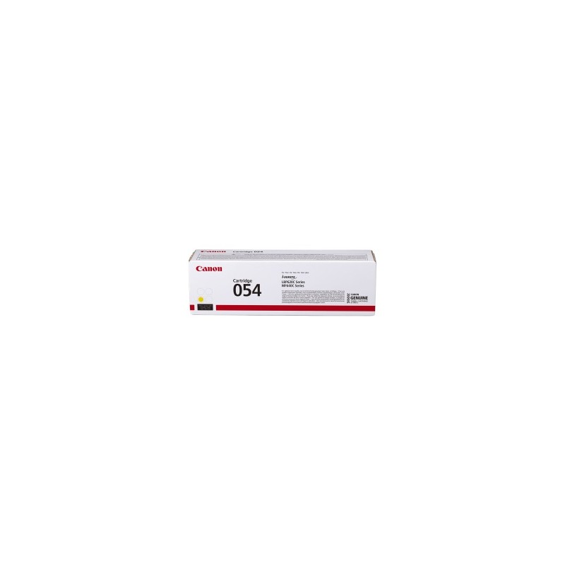 CANON TONER GIALLO 054 Y 3021C002 1200 COPIE ORIGINALE CANON TONER GIALLO 054 Y 3021C002 1200 COPIE ORIGINALE