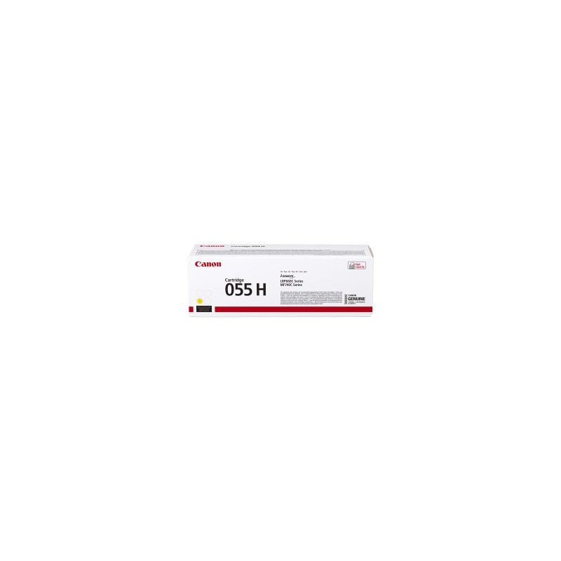 CANON TONER GIALLO 055 HY 3017C002 5900 COPIE ORIGINALE CANON TONER GIALLO 055 HY 3017C002 5900 COPIE ORIGINALE