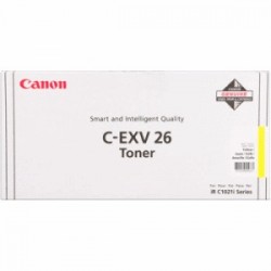 CANON TONER GIALLO C-EXV26Y 1657B006 6000 COPIE ORIGINALE