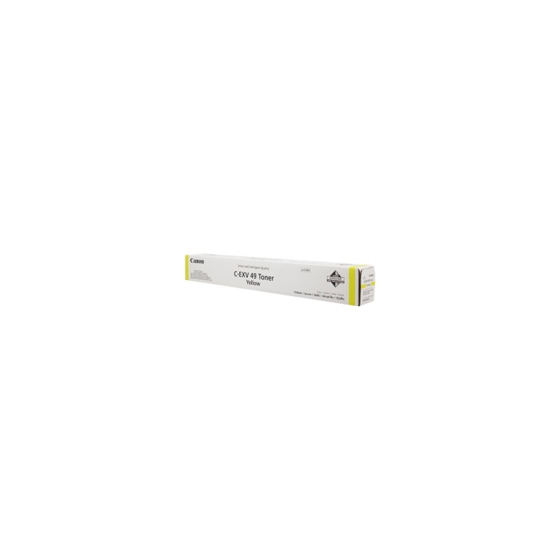 CANON TONER GIALLO C-EXV49Y 8527B002 19000 COPIE ORIGINALE CANON TONER GIALLO C-EXV49Y 8527B002 19000 COPIE ORIGINALE