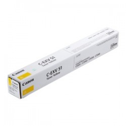 CANON TONER GIALLO C-EXV51Y 0484C002 60000 COPIE ORIGINALE