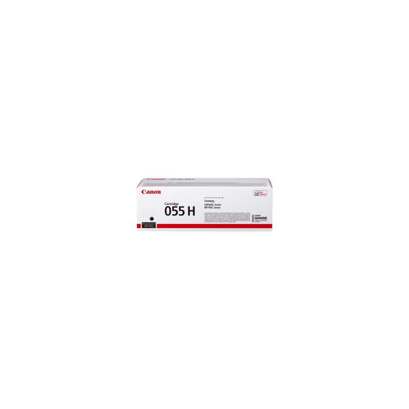 CANON TONER NERO 055 HBK 3020C002 7600 COPIE ORIGINALE CANON TONER NERO 055 HBK 3020C002 7600 COPIE ORIGINALE