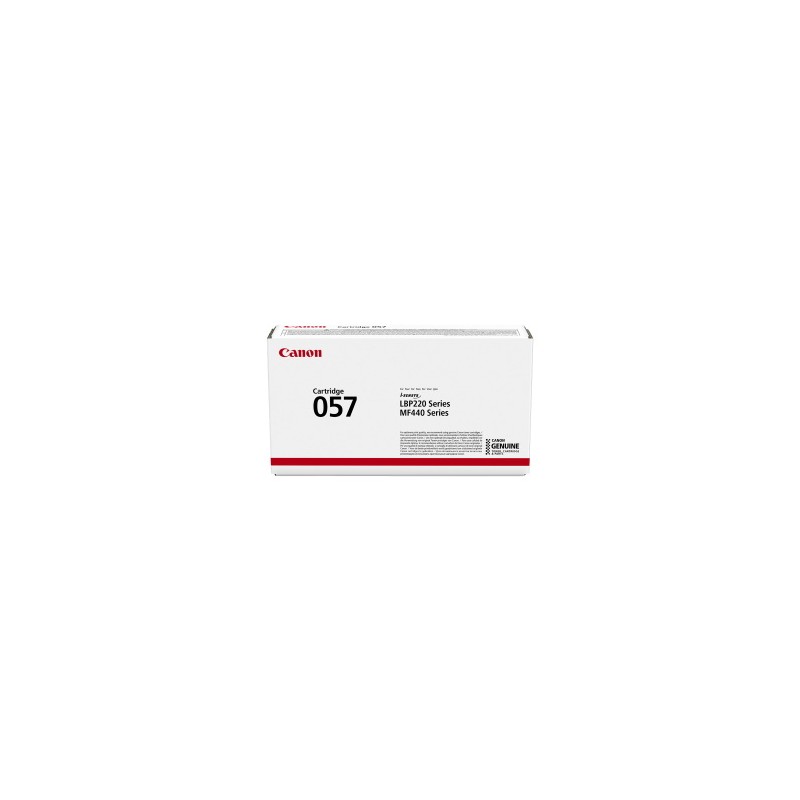 CANON TONER NERO 057 3009C002 3100 COPIE ORIGINALE