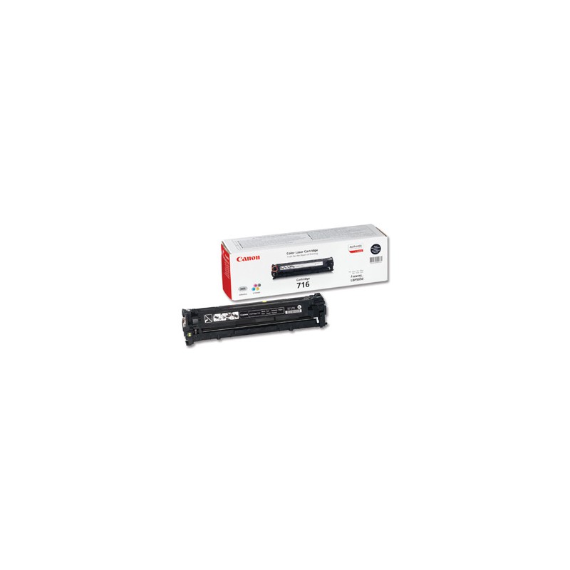CANON TONER NERO 716BK 1980B002 2300 COPIE ORIGINALE CANON TONER NERO 716BK 1980B002 2300 COPIE ORIGINALE