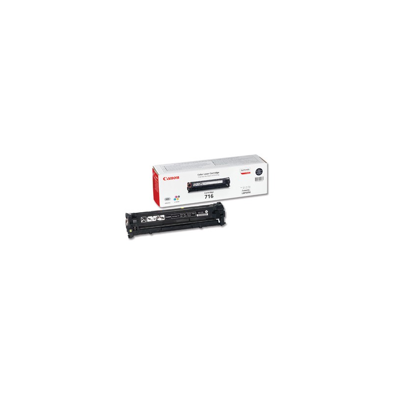 CANON TONER NERO 716BK 1980B002 2300 COPIE ORIGINALE