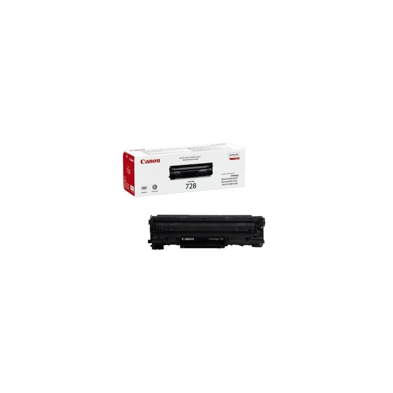 CANON TONER NERO 728 3500B002 2100 COPIE ORIGINALE