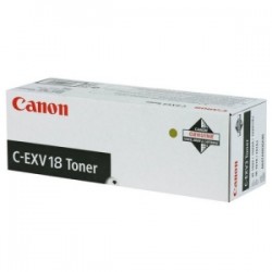 CANON TONER NERO C-EXV18 0386B002 8400 COPIE ORIGINALE