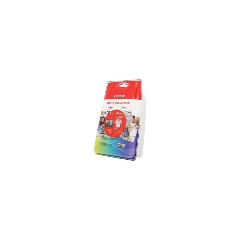 CANON VALUE PACK NERO / DIFFERENTI COLORI PG-540XL CL-541XL PHOTO VALUE PACK 5222B013 2 CA ORIGINALE CANON VALUE PACK NERO / DIFFERENTI COLORI PG-540XL CL-541XL PHOTO VALUE PACK 5222B013 2 CA ORIGINALE