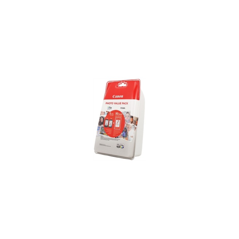 CANON VALUE PACK NERO / DIFFERENTI COLORI PG-545XL CL-546XL PHOTO VALUE PACK 8286B006 2 CA ORIGINALE CANON VALUE PACK NERO / DIFFERENTI COLORI PG-545XL CL-546XL PHOTO VALUE PACK 8286B006 2 CA ORIGINALE