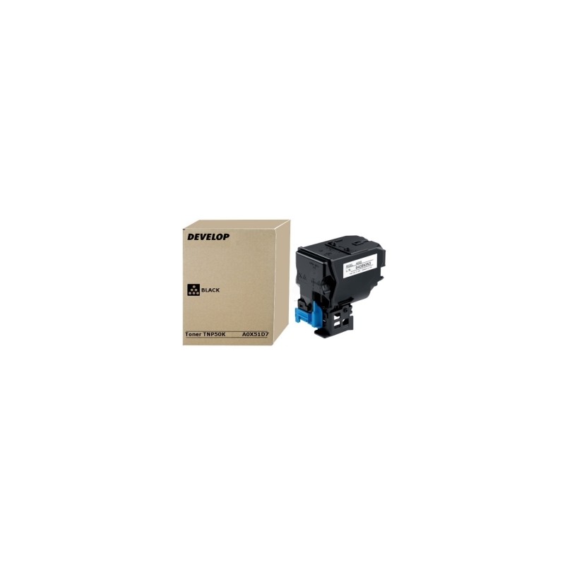 DEVELOP TONER NERO A0X51D7 TNP-50K 5000 COPIE ORIGINALE DEVELOP TONER NERO A0X51D7 TNP-50K 5000 COPIE ORIGINALE