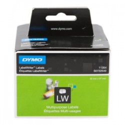 DYMO ETICHETTE S0722540 11354 ETICHETTE, 57X32MM, BIANCO, 1000 PEZZI. ORIGINALE