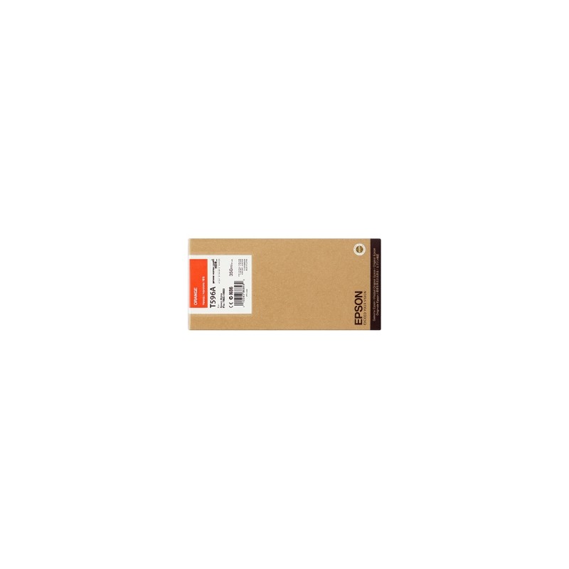 EPSON CARTUCCIA D\'INCHIOSTRO ARANCIONE C13T596A00 T596A00 350ML CARTUCCIA ULTRA CHROME HDR ORIGINALE EPSON CARTUCCIA D\'INCHIOSTRO ARANCIONE C13T596A00 T596A00 350ML CARTUCCIA ULTRA CHROME HDR ORIGINALE