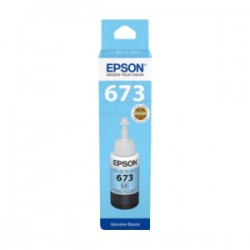 EPSON CARTUCCIA D\'INCHIOSTRO CIANO (CHIARO) C13T67354A 673 70ML ORIGINALE