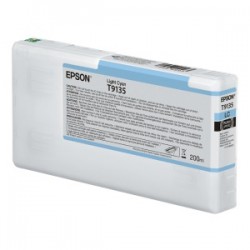 EPSON CARTUCCIA D\'INCHIOSTRO CIANO (CHIARO) C13T913500 T9135 200ML ORIGINALE