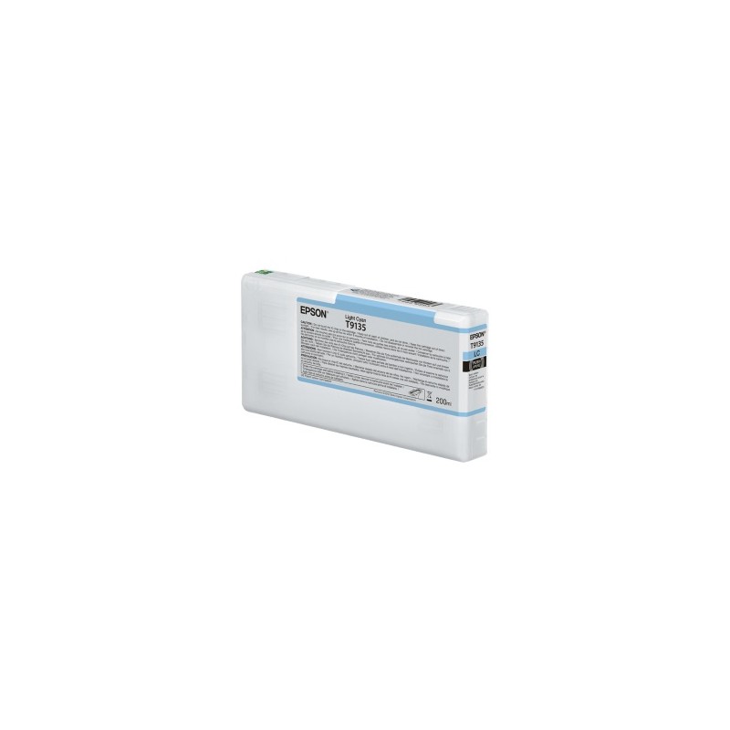 EPSON CARTUCCIA D\'INCHIOSTRO CIANO (CHIARO) C13T913500 T9135 200ML ORIGINALE EPSON CARTUCCIA D\'INCHIOSTRO CIANO (CHIARO) C13T913500 T9135 200ML ORIGINALE
