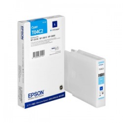 EPSON CARTUCCIA D\'INCHIOSTRO CIANO C13T04C240 T04C2 1700 COPIE 14ML ORIGINALE