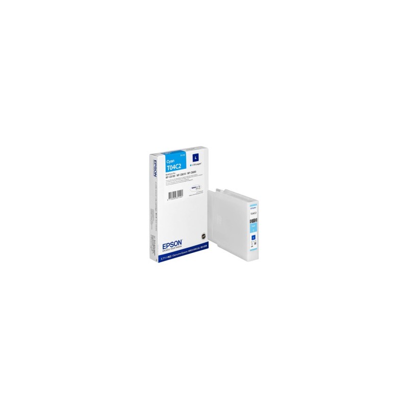 EPSON CARTUCCIA D\'INCHIOSTRO CIANO C13T04C240 T04C2 1700 COPIE 14ML ORIGINALE EPSON CARTUCCIA D\'INCHIOSTRO CIANO C13T04C240 T04C2 1700 COPIE 14ML ORIGINALE