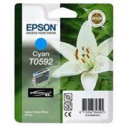 EPSON CARTUCCIA D\'INCHIOSTRO CIANO C13T05924010 T0592 13ML ORIGINALE