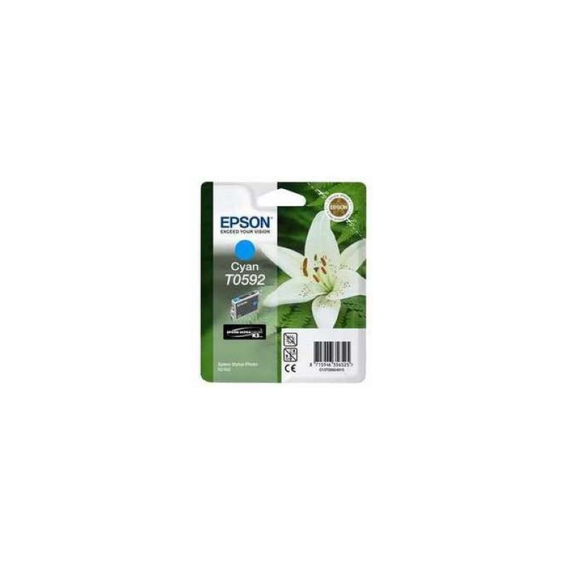 EPSON CARTUCCIA D\'INCHIOSTRO CIANO C13T05924010 T0592 13ML ORIGINALE EPSON CARTUCCIA D\'INCHIOSTRO CIANO C13T05924010 T0592 13ML ORIGINALE