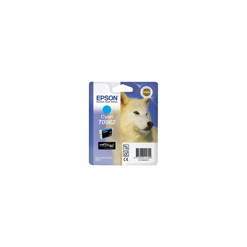 EPSON CARTUCCIA D\'INCHIOSTRO CIANO C13T09624010 T0962 11,4ML ORIGINALE EPSON CARTUCCIA D\'INCHIOSTRO CIANO C13T09624010 T0962 11,4ML ORIGINALE