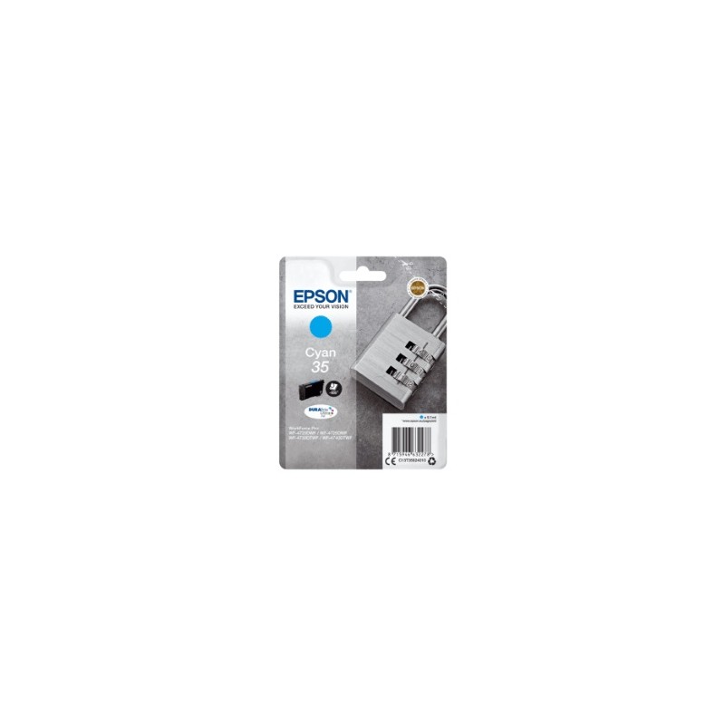 EPSON CARTUCCIA D\'INCHIOSTRO CIANO C13T35824010 T3582 650 COPIE 9,1ML ORIGINALE EPSON CARTUCCIA D\'INCHIOSTRO CIANO C13T35824010 T3582 650 COPIE 9,1ML ORIGINALE
