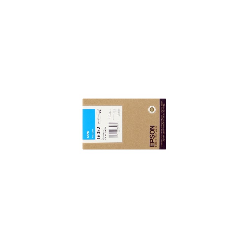 EPSON CARTUCCIA D\'INCHIOSTRO CIANO C13T605200 T6052 110ML ORIGINALE EPSON CARTUCCIA D\'INCHIOSTRO CIANO C13T605200 T6052 110ML ORIGINALE