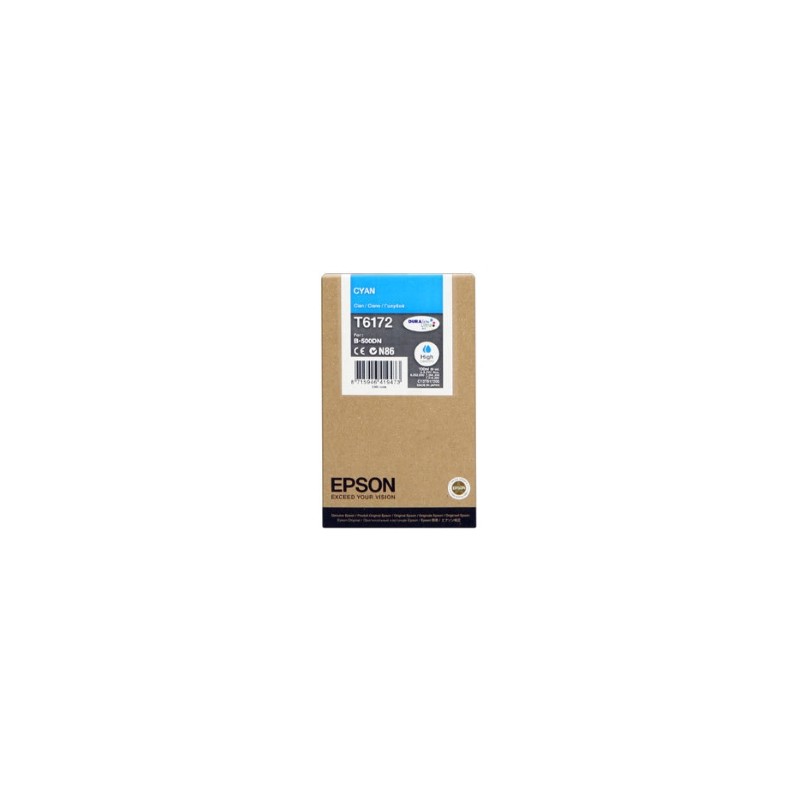 EPSON CARTUCCIA D\'INCHIOSTRO CIANO C13T617200 T6172 7000 COPIE 100ML ALTA CAPACITÃ ORIGINALE EPSON CARTUCCIA D\'INCHIOSTRO CIANO C13T617200 T6172 7000 COPIE 100ML ALTA CAPACITÃ ORIGINALE