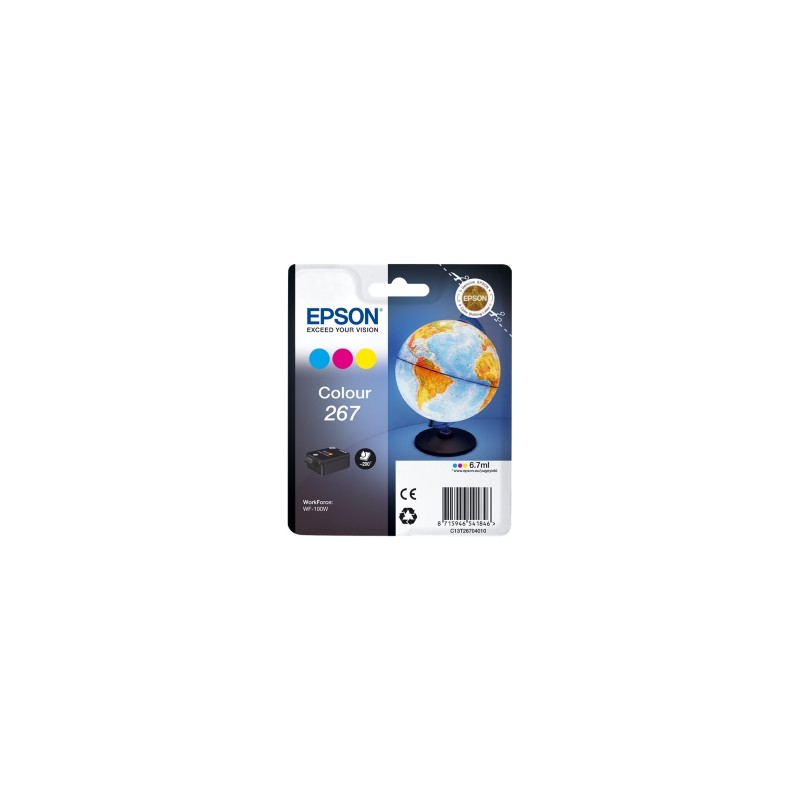 EPSON CARTUCCIA D\'INCHIOSTRO DIFFERENTI COLORI C13T26704010 T267 200 COPIE 6,7ML ORIGINALE EPSON CARTUCCIA D\'INCHIOSTRO DIFFERENTI COLORI C13T26704010 T267 200 COPIE 6,7ML ORIGINALE