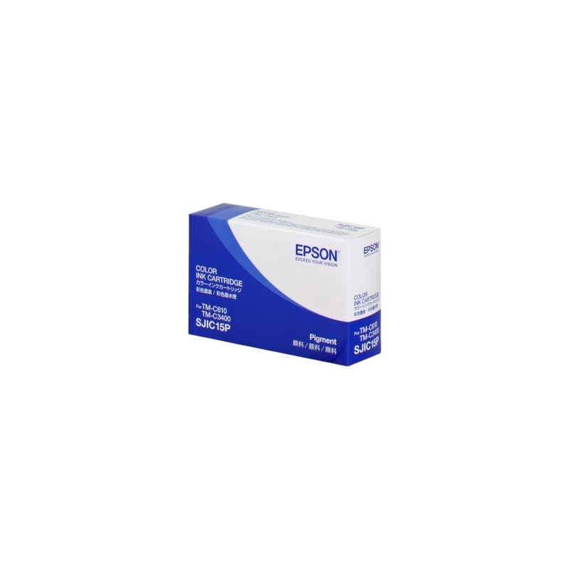 EPSON CARTUCCIA D\'INCHIOSTRO DIFFERENTI COLORI C33S020464 SJIC15P 3 COLORI ORIGINALE EPSON CARTUCCIA D\'INCHIOSTRO DIFFERENTI COLORI C33S020464 SJIC15P 3 COLORI ORIGINALE