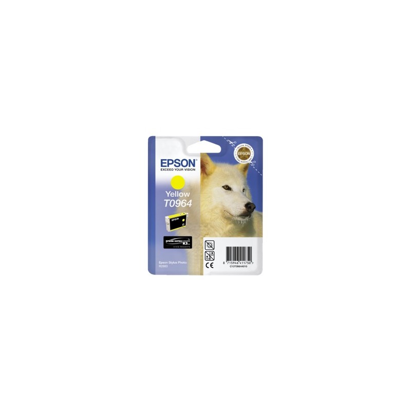 EPSON CARTUCCIA D\'INCHIOSTRO GIALLO C13T09644010 T0964 11,4ML ORIGINALE EPSON CARTUCCIA D\'INCHIOSTRO GIALLO C13T09644010 T0964 11,4ML ORIGINALE