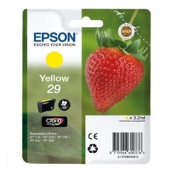 EPSON CARTUCCIA D\'INCHIOSTRO GIALLO C13T29844012 T2984 180 COPIE 3,2ML C13T29844010 ORIGINALE