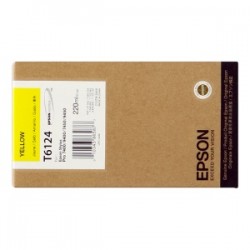 EPSON CARTUCCIA D\'INCHIOSTRO GIALLO C13T612400 T6124 220ML ORIGINALE
