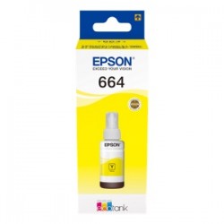 EPSON CARTUCCIA D\'INCHIOSTRO GIALLO C13T664440 664 7500 COPIE 70ML ORIGINALE