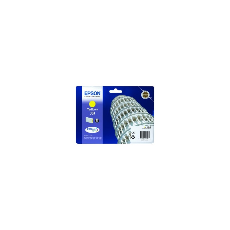 EPSON CARTUCCIA D\'INCHIOSTRO GIALLO C13T79144010 T7914 800 COPIE 6,5ML 79 ORIGINALE EPSON CARTUCCIA D\'INCHIOSTRO GIALLO C13T79144010 T7914 800 COPIE 6,5ML 79 ORIGINALE