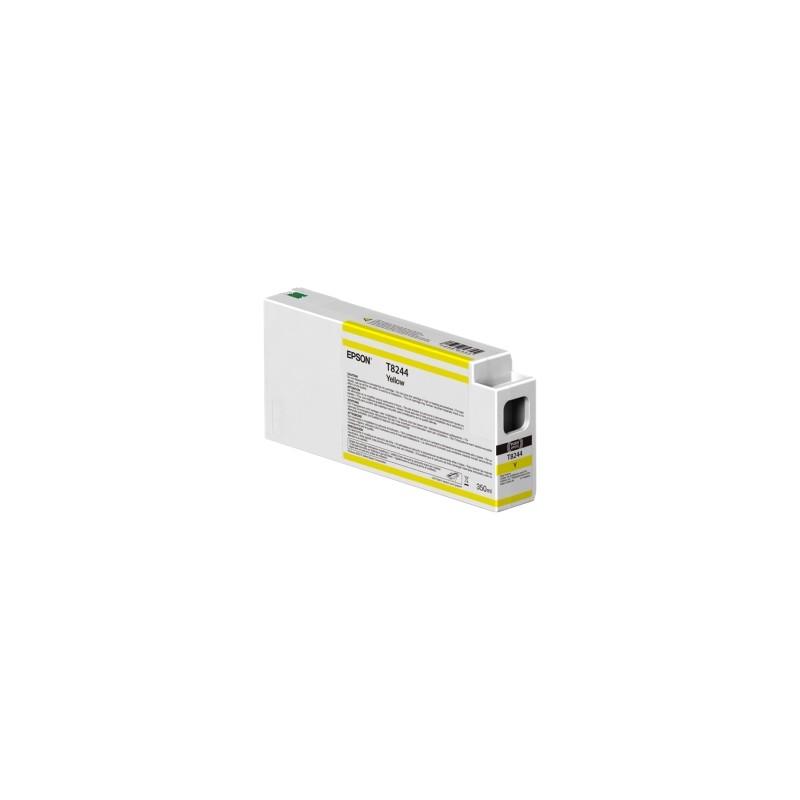 EPSON CARTUCCIA D\'INCHIOSTRO GIALLO C13T824400 T8244 350ML ULTRACHROME HD, ULTRACHROME HDX ORIGINALE EPSON CARTUCCIA D\'INCHIOSTRO GIALLO C13T824400 T8244 350ML ULTRACHROME HD, ULTRACHROME HDX ORIGINALE