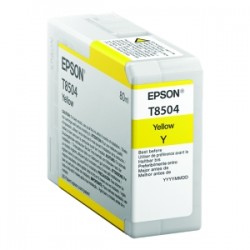 EPSON CARTUCCIA D\'INCHIOSTRO GIALLO C13T850400 T8504 80ML ORIGINALE