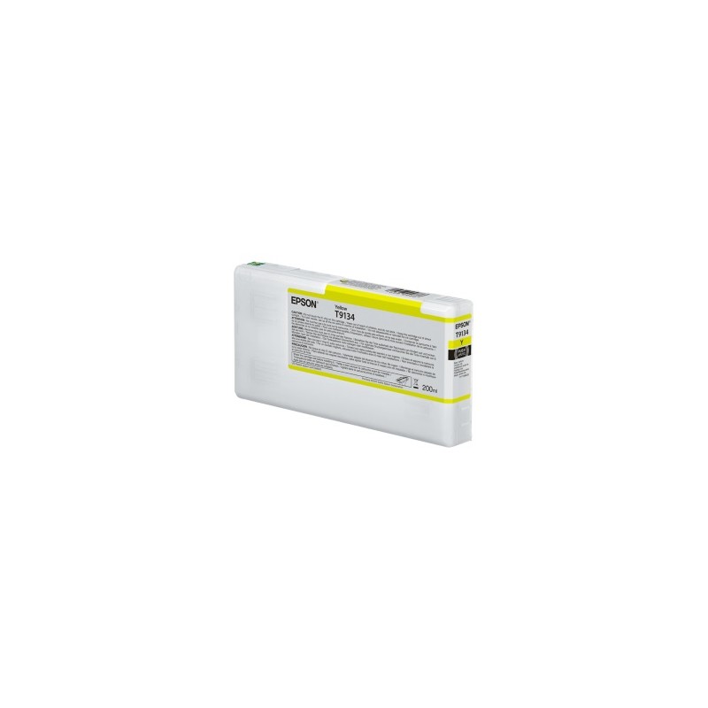EPSON CARTUCCIA D\'INCHIOSTRO GIALLO C13T913400 T9134 200ML ORIGINALE EPSON CARTUCCIA D\'INCHIOSTRO GIALLO C13T913400 T9134 200ML ORIGINALE