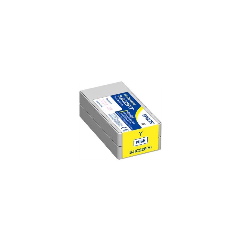 EPSON CARTUCCIA D\'INCHIOSTRO GIALLO C33S020604 SJIC22P-Y 32,5ML ORIGINALE