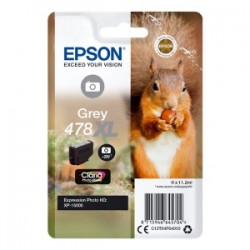 EPSON CARTUCCIA D\'INCHIOSTRO GRIGIO C13T04F64010 478XL 11,2ML ORIGINALE