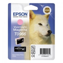 EPSON CARTUCCIA D\'INCHIOSTRO MAGENTA (CHIARO) C13T09664010 T0966 11,4ML ORIGINALE