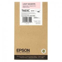 EPSON CARTUCCIA D\'INCHIOSTRO MAGENTA (CHIARO) C13T603C00 T603C 220ML ORIGINALE