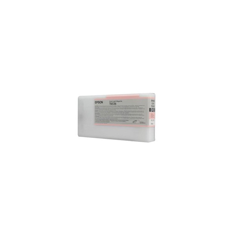 EPSON CARTUCCIA D\'INCHIOSTRO MAGENTA (CHIARO) C13T653600 T6536 200ML ORIGINALE EPSON CARTUCCIA D\'INCHIOSTRO MAGENTA (CHIARO) C13T653600 T6536 200ML ORIGINALE