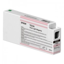 EPSON CARTUCCIA D\'INCHIOSTRO MAGENTA (CHIARO) C13T824600 T8246 350ML ULTRACHROME HD, ULTRA ORIGINALE
