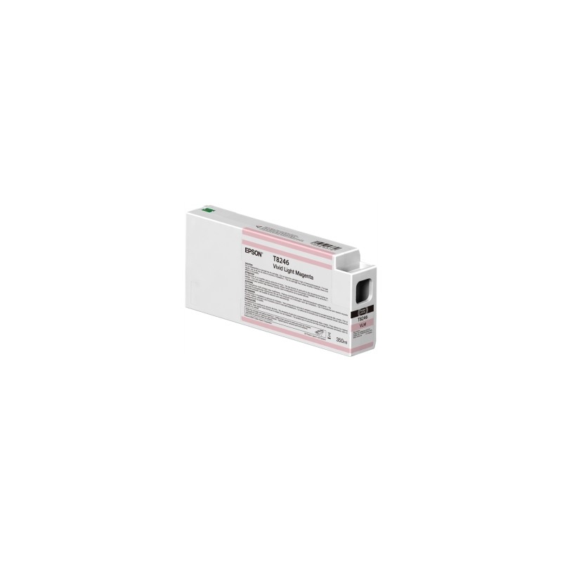EPSON CARTUCCIA D\'INCHIOSTRO MAGENTA (CHIARO) C13T824600 T8246 350ML ULTRACHROME HD, ULTRA ORIGINALE EPSON CARTUCCIA D\'INCHIOSTRO MAGENTA (CHIARO) C13T824600 T8246 350ML ULTRACHROME HD, ULTRA ORIGINALE