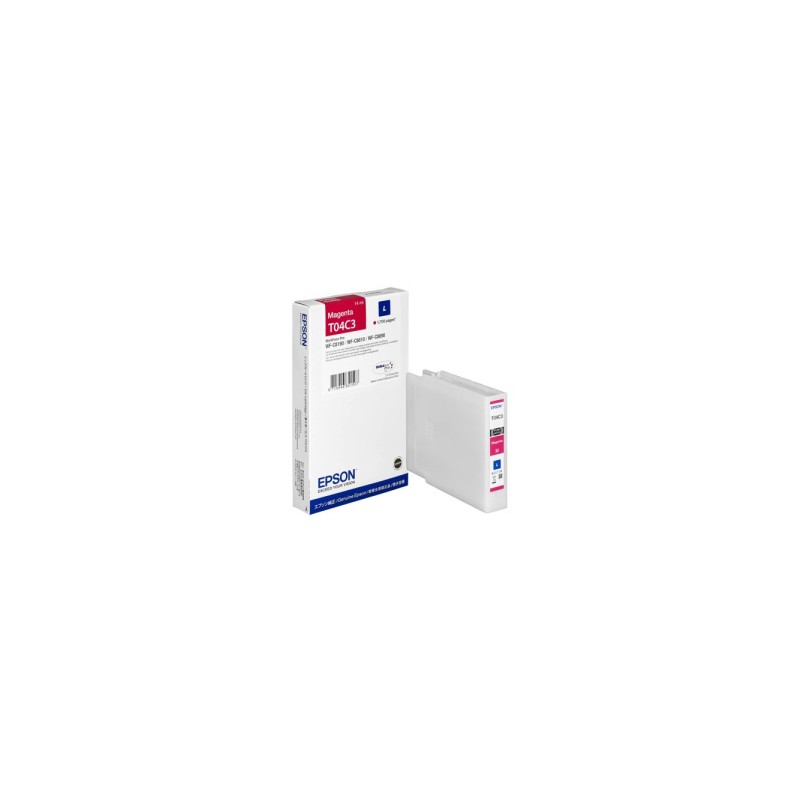 EPSON CARTUCCIA D\'INCHIOSTRO MAGENTA C13T04C340 T04C3 1700 COPIE 14ML ORIGINALE EPSON CARTUCCIA D\'INCHIOSTRO MAGENTA C13T04C340 T04C3 1700 COPIE 14ML ORIGINALE