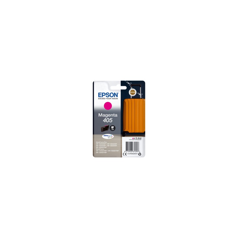 EPSON CARTUCCIA D\'INCHIOSTRO MAGENTA C13T05G34010 405 300 COPIE 5,4ML ORIGINALE EPSON CARTUCCIA D\'INCHIOSTRO MAGENTA C13T05G34010 405 300 COPIE 5,4ML ORIGINALE
