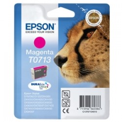 EPSON CARTUCCIA D\'INCHIOSTRO MAGENTA C13T07134012 T0713 250 COPIE 5,5ML ORIGINALE