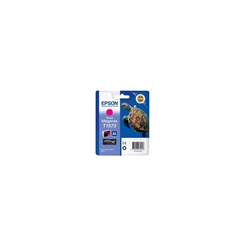 EPSON CARTUCCIA D\'INCHIOSTRO MAGENTA C13T15734010 T1573 25,9ML ORIGINALE EPSON CARTUCCIA D\'INCHIOSTRO MAGENTA C13T15734010 T1573 25,9ML ORIGINALE